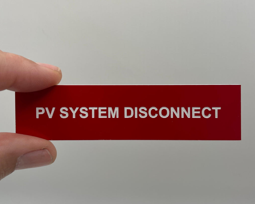 Solar PV Label Set