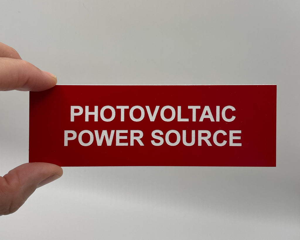 Solar PV Label Set